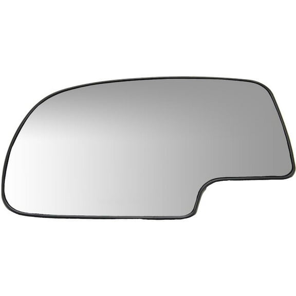 Left Door Mirror Glass - Compatible with 1999 - 2006 Chevy Silverado 1500 2000 2001 2002 2003 2004 2005