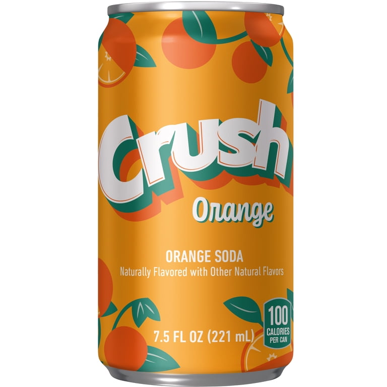 Crush Orange Soda, Caffeine-Free, 7.5 fl oz, 10 Pack photo 7