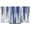 Navy Blue, variant on TV Cover Indoor, Blue Gray Stretch TV Dust Cover Television Screen Protector, Modern Simple Abstract White Ombre Texture Elastic Polyester Display Covers, Monitor Slipcover for LED LCD TVs 24 Inch