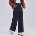 thumbnail image 2 of MEZZALL Women Maternity Pants Solid Color Casual Stylish Drape Slim Ankle Length Soft Denim Pants Pregnancy Comfort Fit Versatile Pregnant Trousers, 2 of 4