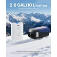 thumbnail image 2 of VEVOR Diesel Heater, 8KW, DC 12V/24V, All in One Portable Diesel Air Heater with Remote Control and LCD Display, Fast Heating Low Noise, 1.3 Gal Fuel Tank for Vehicles, RVs, Vans, 2 of 10