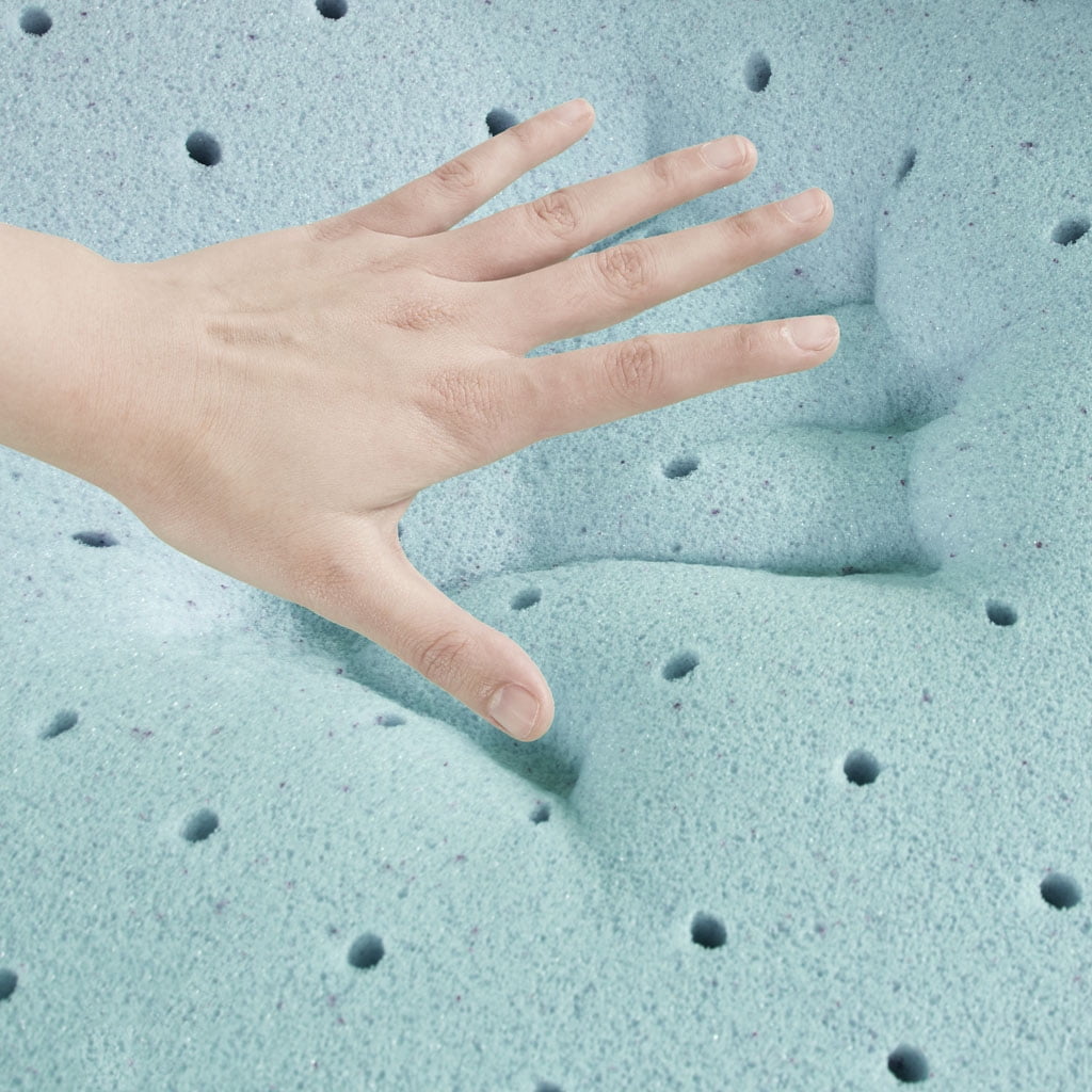 3" Cooling Gel Memory Foam Mattress Topper with Removable Cooling Cover