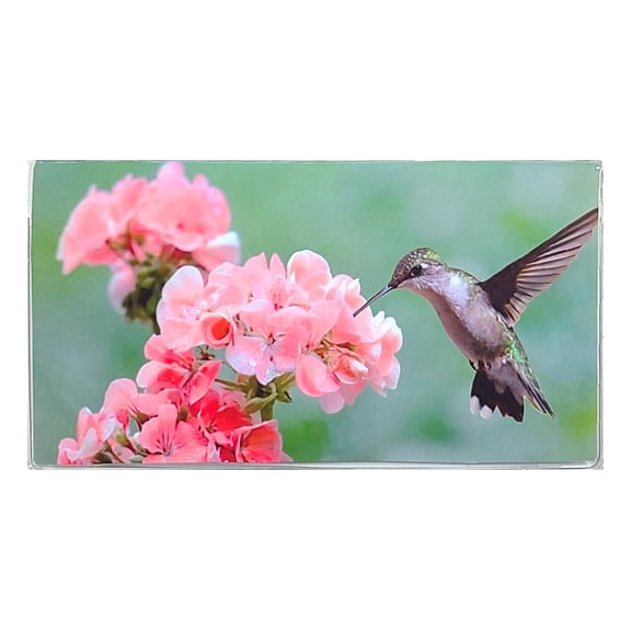 2 Year Humming Bird Pocket Calendar 2026-2027 Planner with Note Pad USA Made by WINGS Craft