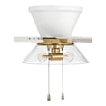 thumbnail image 6 of IST52WSB5 Craftmade Lighting Insight - 5 Blade Flush Ceiling Fan with Light Kit In Contemporary Style-12.28 Inches Tall and 52 Inches Wide-White/Satin, 6 of 13