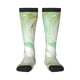 thumbnail image 1 of Fotbe Green And Gold Abstract Marble Calcetas Divertidas Estampadas para Hombre y Mujer, Calcetas de Algodón hasta la Rodilla para Caminar, Correr, Enfermería y Embarazo, 1 of 6