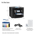 thumbnail image 5 of Impresora multifunción inalámbrica Epson Workforce Pro WF-4830 con impresión automática a doble cara, copia, escaneo y fax, alimentador automático de documentos (ADF) de 50 páginas, capacidad de papel, 5 of 5