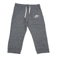 thumbnail image 1 of Nike Women's Carbon Heather / Sail Vintage Capris - M, 1 of 2
