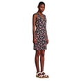 thumbnail image 3 of Lands' End Women's Cotton Jersey Sleeveless Swim Cover-up Dress Print, 3 of 3