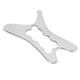 thumbnail image 3 of Herramienta portátil Gua Sha de acero inoxidable para masaje de piernas, brazos, cuello y hombros., 3 of 14