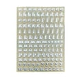 thumbnail image 5 of TIERPOP Letter Sticker Self Adhesive Letters Numbers Stickers for Grad Cap Arts Craft, 5 of 19