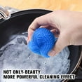 thumbnail image 5 of SharkTRUE 5Pack Kitchen Dish Pot Pan Plastic Mesh Scouring Washing Cleaning Scrubber Pad (Random color）, 5 of 11