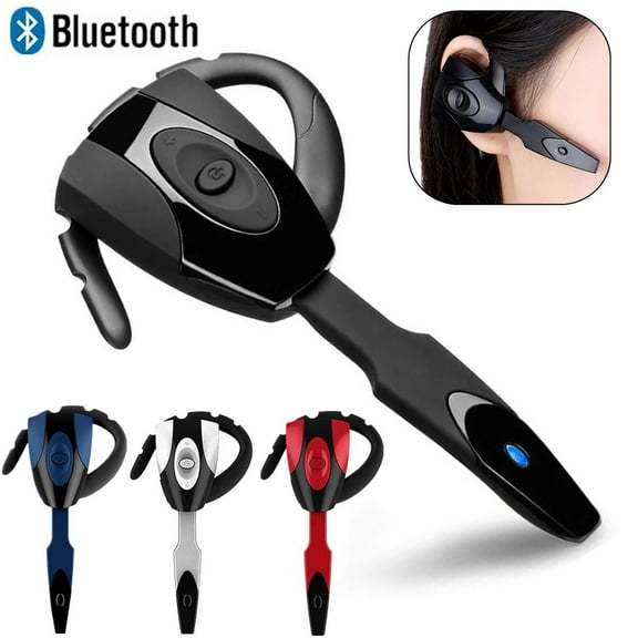 Trucker Bluetooth Headset Wireless Dual Mic Noise Cancelling Earpiece Earbuds