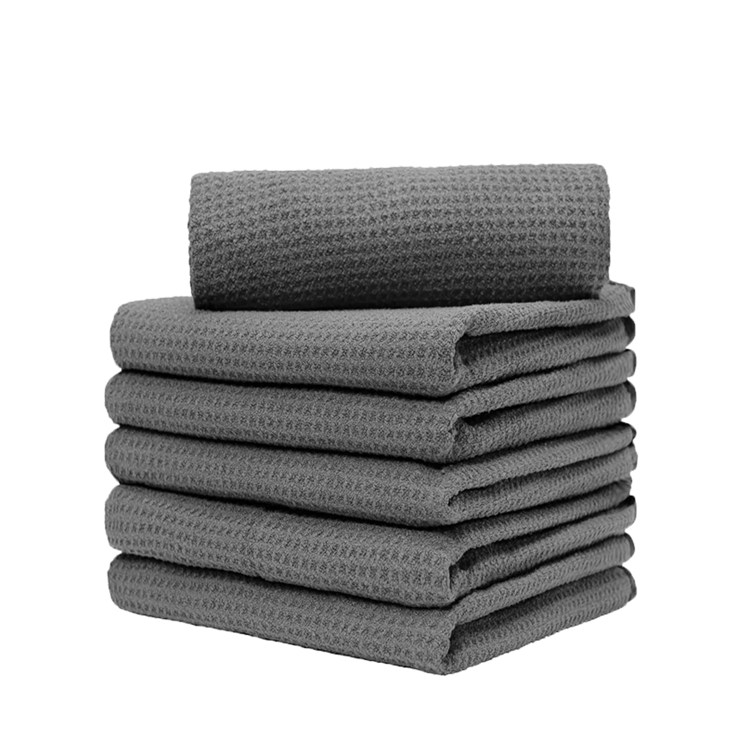 Waffle Weave Microfiber Towel (16x24, 380GSM, Pack of 3) – CarCarez