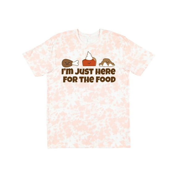 Inktastic I'm Just Here for the Food T-Shirt