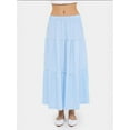 thumbnail image 6 of Tiered Maxi Skirt with Elastic Waist, 6 of 8