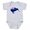 Heather Gray, variant on CafePress - New Zealand Kiwi Flag - Cute Infant Bodysuit Baby Romper - Size Newborn - 24 Months