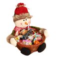 thumbnail image 1 of Canasta de dulces navideños Papá Noel Muñeco de nieve Ciervos Niños Fruta pequeña Soporte de decoración de mesa Inevent JR0904-02, 1 of 5