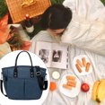 thumbnail image 1 of Bolsa de almuerzo con aismiento reutilizable portátil Bolsa de almuerzo con bolsa de almuerzo con aismiento Bolsa de almuerzo con aismiento Azul Soledad Contenedor de almuerzo, 1 of 9