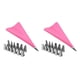 thumbnail image 1 of Inteprter 14Pcs / Juego de Acero Inoxidable Glaseado Decoración Tartas Crema Pasteles rosa 2piezas, 1 of 6