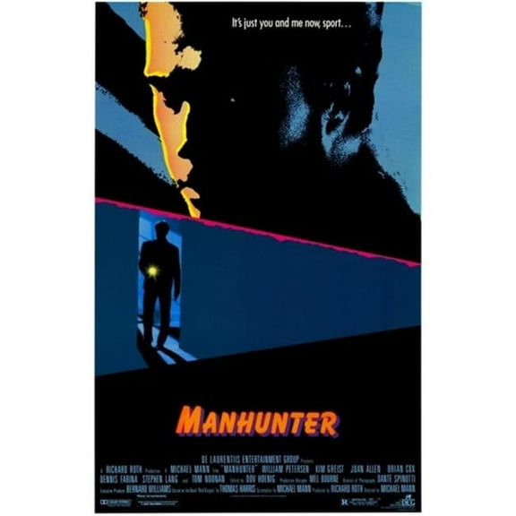 Pop Culture Graphics MOV197350 Manhunter Movie Poster, 11 x 17