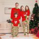 thumbnail image 2 of Nuevo traje de vacaciones de Navidad, gorro de Papá Noel, cabeza de ciervo, estampado, pantalones largos, madre e hijo, traje de calle frito de alta gama para padres e hijos, 2 of 4