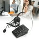 thumbnail image 5 of Teléfono con cable HT700 con auriculares, teléfono de centro de llamadas con micrófono omnidireccional, auriculares para oficina y hogar FAGINEY 1, 5 of 7
