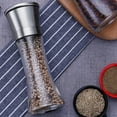 thumbnail image 3 of Wovilon Grinder, Coffee Grinder Stainless Steel Pepper Grinder Bottle Manual Grinder Bottle (Tall And Short ), 3 of 8