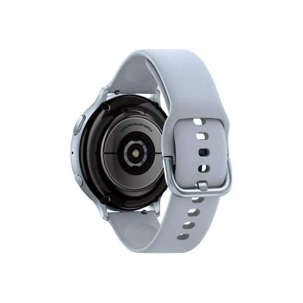 Samsung Galaxy Watch Active 2 44 mm cloud silver aluminum smart watch with band fluoroelastomer display 1.35 4 GB Wi Fi NFC Bluetooth 1.06 oz Walmart