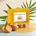 thumbnail image 3 of Fiudx Jabón de Limón y Kójico, Limpiador Iluminador de Cúrcuma, Quitamamanchas En Ácido Kójico, Nutritivo de Leche de Karité, Uso Diario En El Baño, Apto para Todo Tipo de Piel, Fórmula Natural de 10, 3 of 7