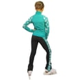thumbnail image 2 of IceDress Figure Skating Outfit - Thermal - Snowflake (Mint), 2 of 4