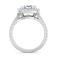 thumbnail image 3 of Capri - Radiant Cut Halo Diamond Engagement Ring, 3 of 3