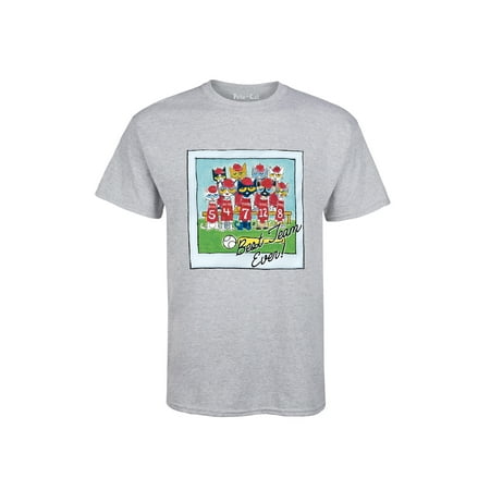 Pete The Cat Best Team Ever Adult - Adult Short Sleeve (Best Team In Madden 09)