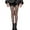 Dark Gray, variant on Gyujnb Women's Sheer Mesh Patterned Tights High Waist Footed Pantyhose Stockings