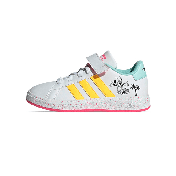 Tenis Adidas Grand Cort Minnie Mouse IF0926 blanco 21