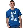 thumbnail image 5 of Best Kid Ever Child Parents Funny Men's Graphic T Shirt Tees Brisco Brands X, 5 of 6