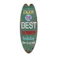 thumbnail image 2 of Farmhouse Wreath Casual Summer Beach Surfing Door Sign Decor Sign For Home Bar Wall Front Door Pendant Holiday Wooden Hangs, Household Pendant, 2 of 4