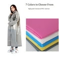 thumbnail image 5 of TELOLY 2Pcs Poncho,High-Quality Waterproof EVA Material Flat Ponchos Adult,Womens Rain Jacket With Hood,Soft,Odorless,and Non-Toxic Mens Rain Jacket,Stylish Multi-Functional Raincoat, 5 of 7