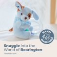 thumbnail image 4 of Bearington Baby Waggles Plush Stuffed Animal Blue Puppy Dog Shaker Toy Ring Rattle - 5.5 in Baby Plush Toys - Stuffed Animals for Newborns, 4 of 7
