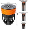 thumbnail image 2 of Anti-backflow Floor Drain,magnetic Levitation Smell Proof,shower Sink Check Valve,one Way Sewer Seal Plug, 2 of 5