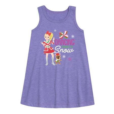 

JoJo Siwa - Dancing Through The Snow - Toddler and Youth Girls A-line Dress