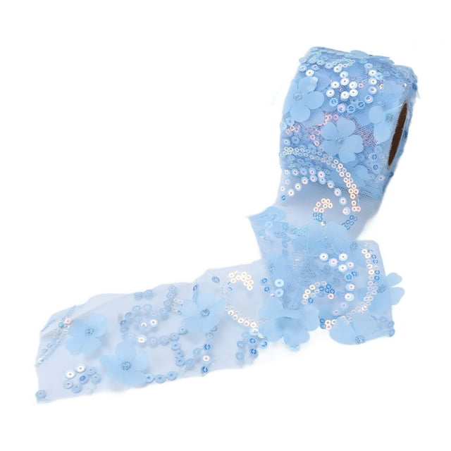 Embroidered Sequins, Portable Lightweight Sequin Fabric For DIY Clothing For Handicraft Decoration