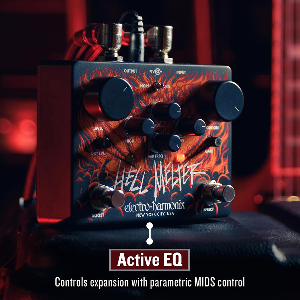Electro-Harmonix Hell Melter Advanced Metal Distortion Pedal