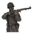 thumbnail image 5 of WW2 Marine Private Combat Soldier Taking Aim with Rifle During Patrol Figurine, 5 of 9