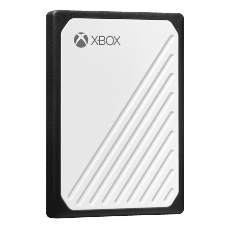 WD - Game Drive for Xbox 1TB External USB 3.0 Portable SSD - White With Black Trim