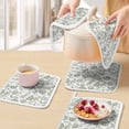 thumbnail image 5 of Boho Sage Green Floral Pot Holders for Kitchen Heatproof Potholder, 2 Pack Vintage Farmhouse Paisley Plant Hot Pads Multipurpose Oven Pads Cloth Potholders Trivet for Cooking and Baking, 5 of 8