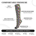 thumbnail image 2 of Sikiie Daisies Flowers 1 Pairs Compression Socks for Men and Women 15-20 mmHg Running Support Socks, 2 of 7