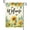 Color 3, variant on Jbralid Spring Summer Sunflower Garden Flag Double Sided 12x18 Inch Yellow Sunflower Floral Bee Welcome Small Yard Flag Burlap Seasonal Farmhouse Yard Outdoor Outside Decoration