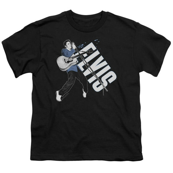 Elvis Presley - On His Toes - Youth Short Sleeve Shirt - X-Large
