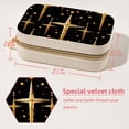 thumbnail image 5 of Easter Travel Organizer: Velvet Portable Necklace Organizer with Removable Compartment - Gift Jewelry Boxes and Jewelry Organizer, 5 of 7