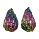 thumbnail image 5 of Pendientes Pendientes geométricos Diseño de coma Pendientes en forma de gota Joyas para el oído para el club Colores del, 5 of 8